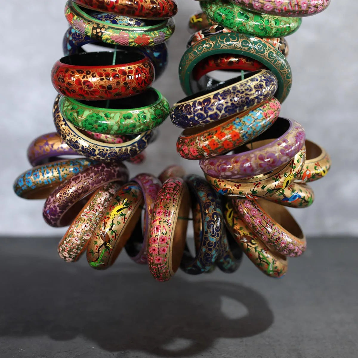 Shops papier machie bangles