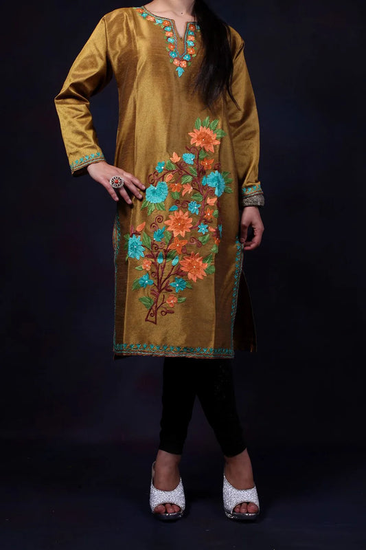 Granola Aari Embroidered Kurti