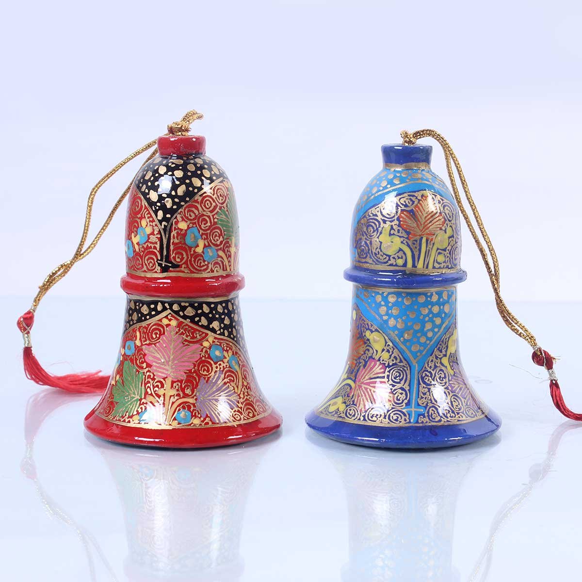 Red & Blue Hanging Bell (Set of 2)