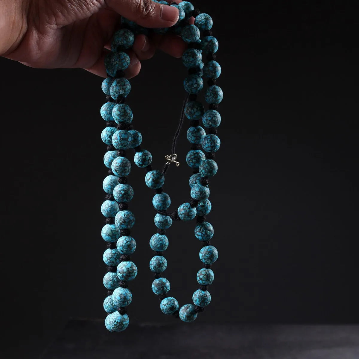 Turquoise Circular Handmade Chain