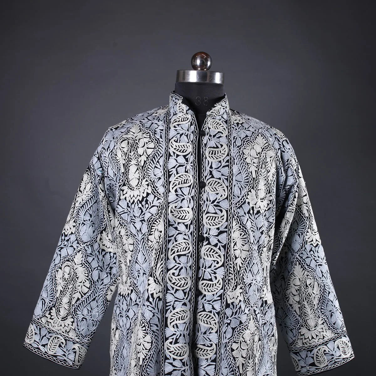 Floral Design Woolen<br>  Jacket 