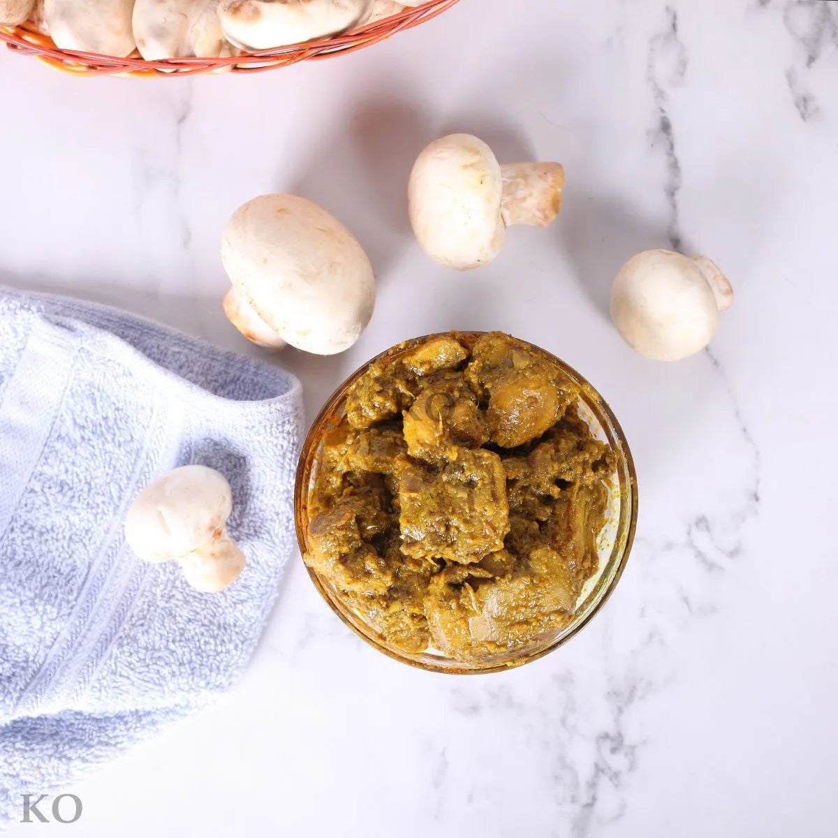 Kashmiri Mushroom Yakhni Pickle