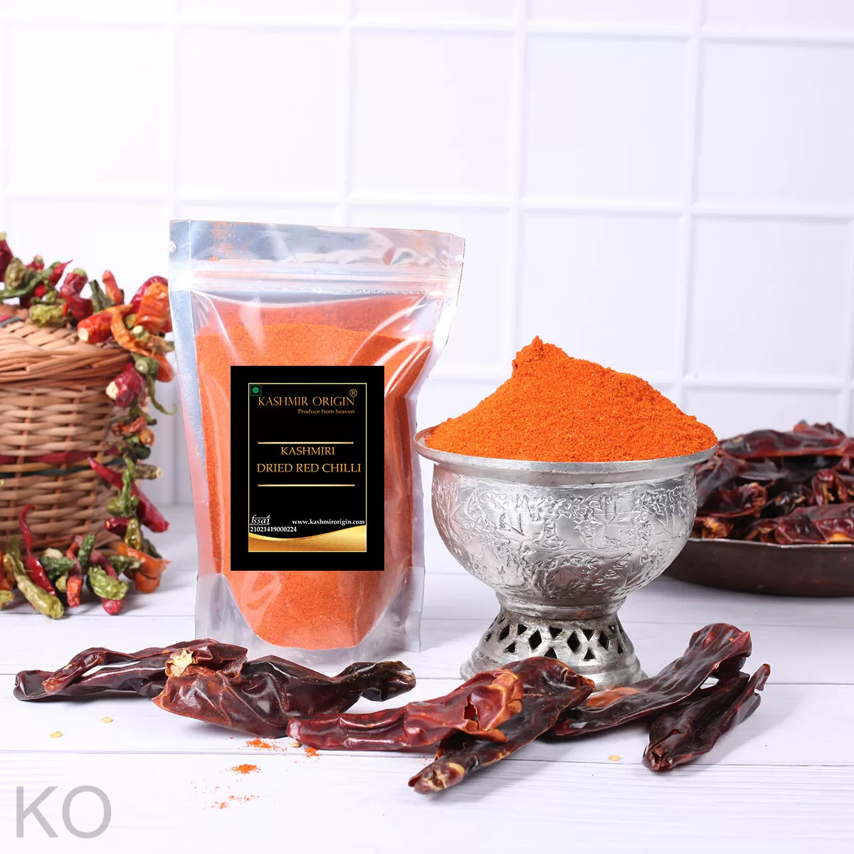 Kashmiri Dried chilli (400gms)