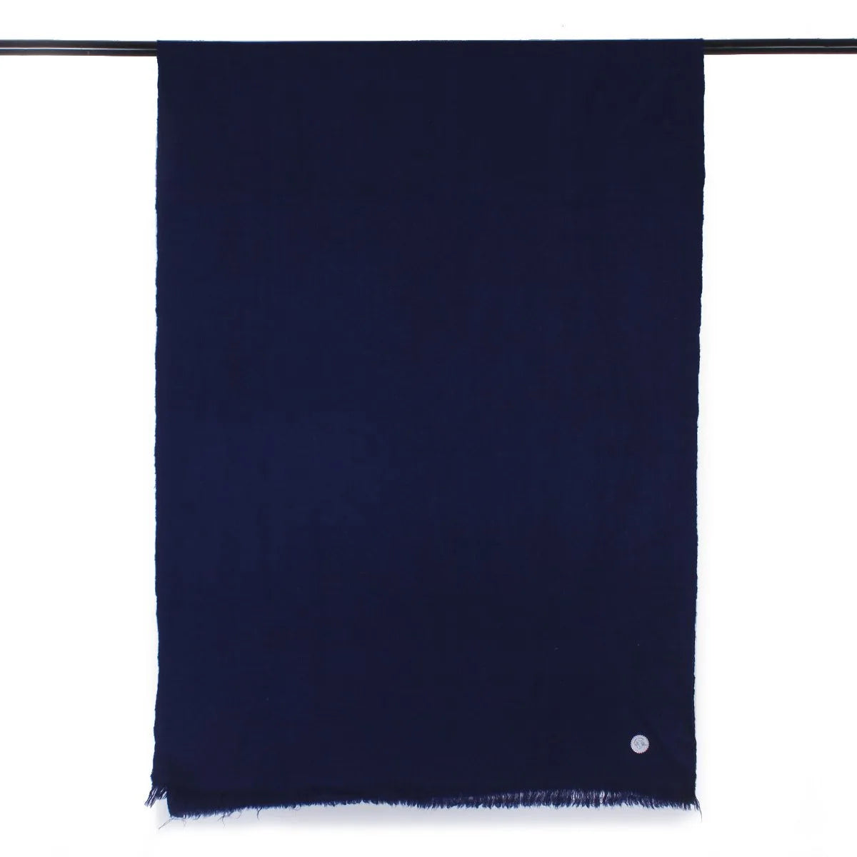 GI CERTIFIED NAVY BLUE CASHMERE PASHMINA STOLE