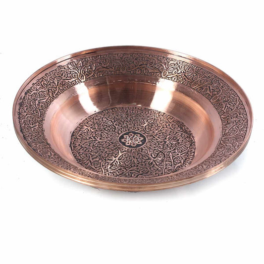 Kandkaer Copper plate Big size|Intense Design | Hand engraved