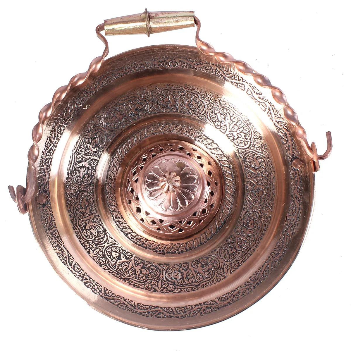 Kandkaer Copper Taish & Naair | Big Size | Hand Engraved