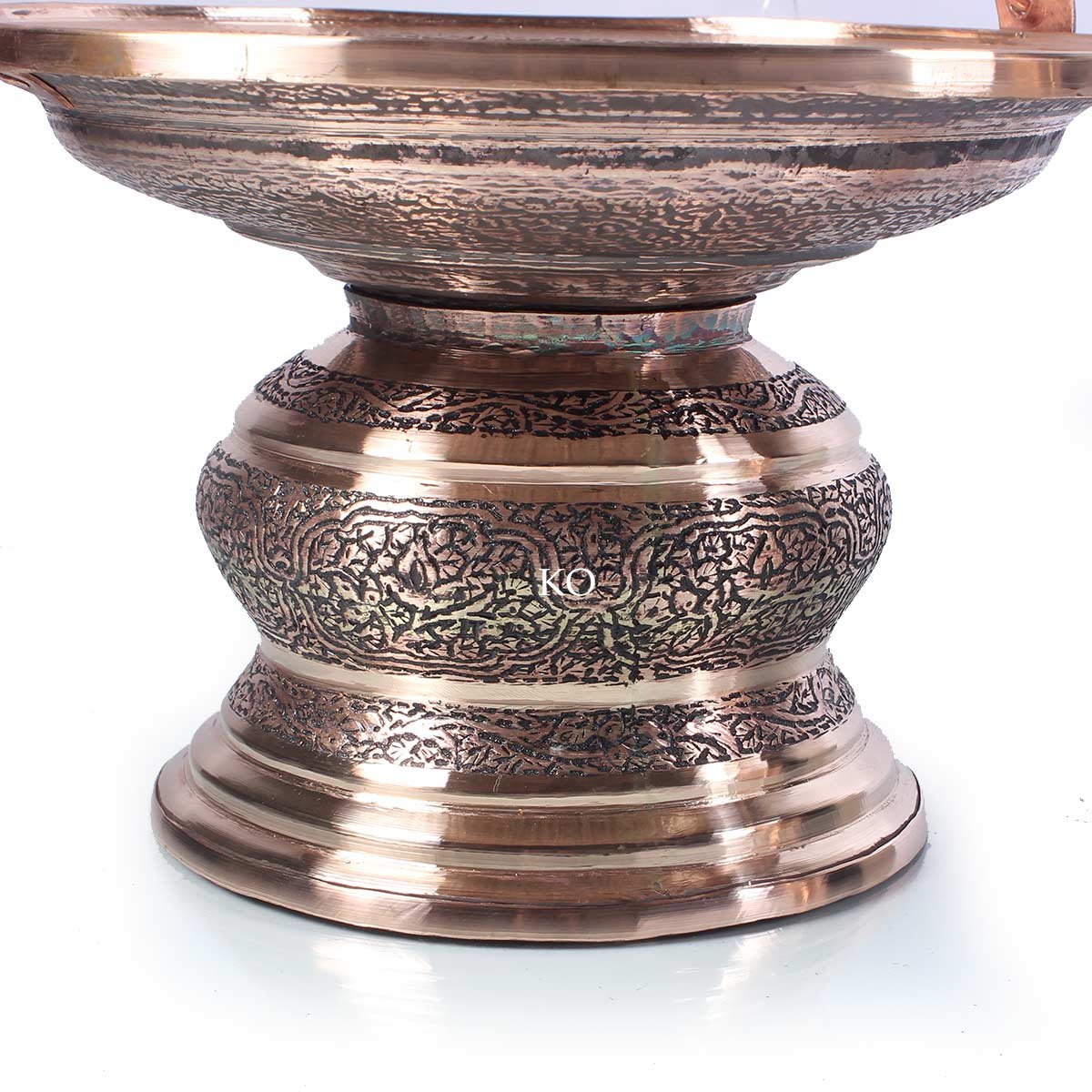 Kandkaer Copper Taish & Naair | Big Size | Hand Engraved