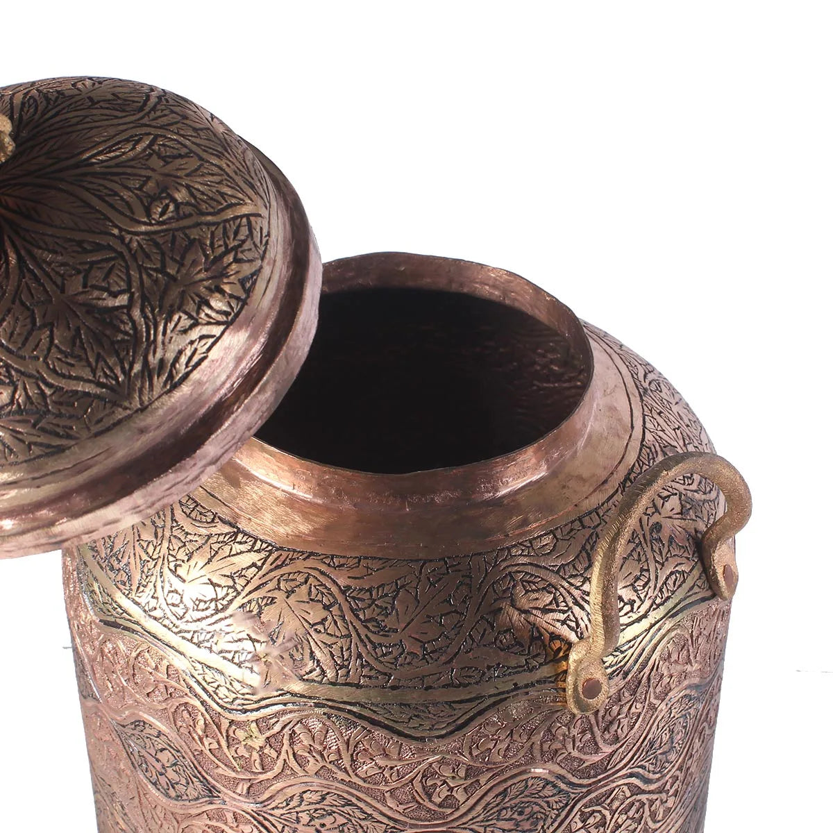 Kandkaer Copper Water Dispenser| Intricate Design| Hand Engraved