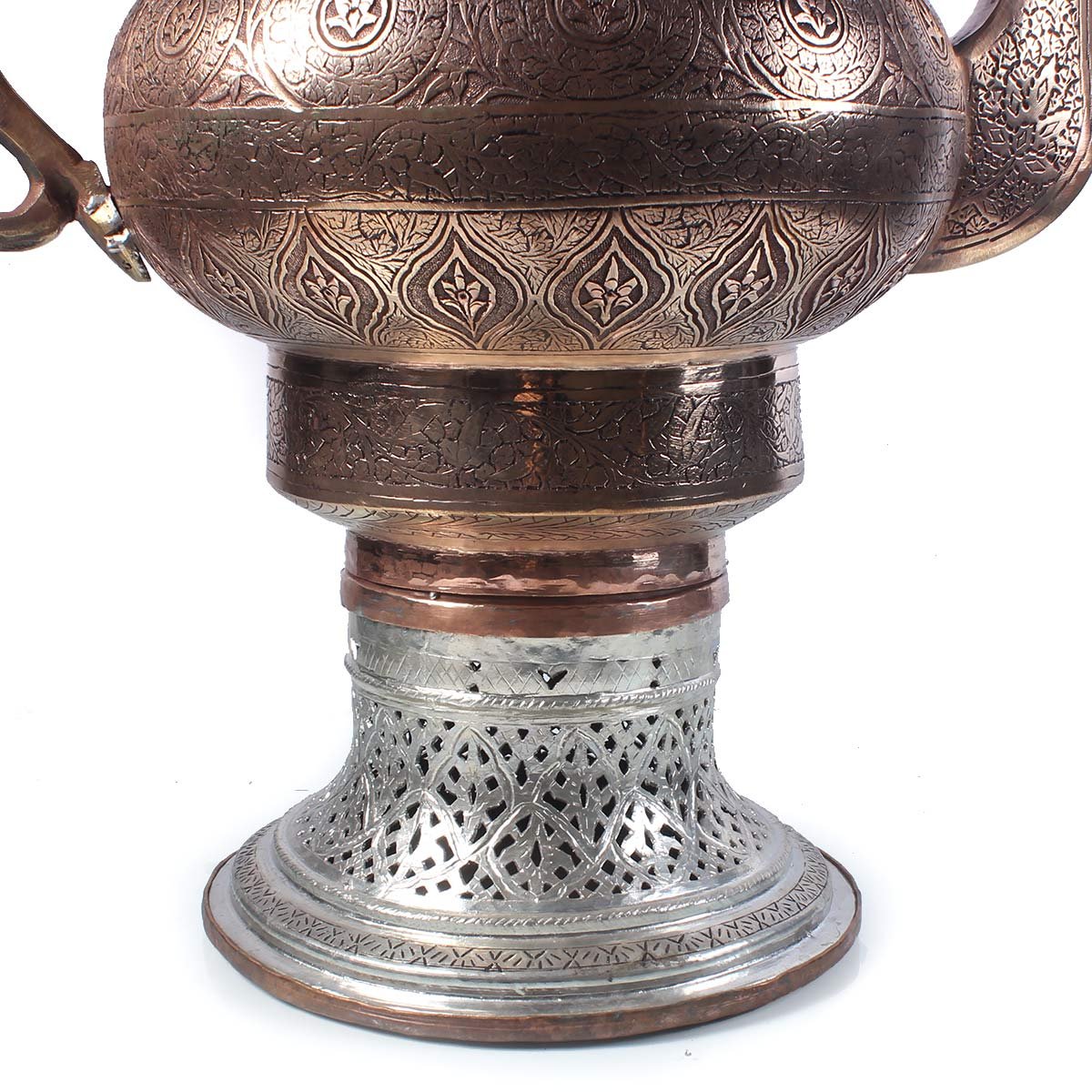 Knadkaer Multishade Copper Samavar | Big size | Hand Engraved