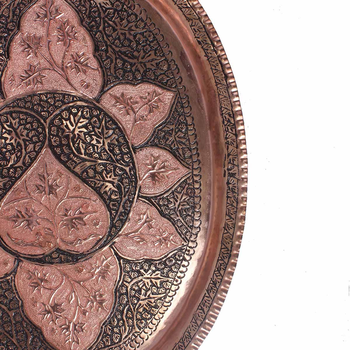 Kandkaer Copper Tray | Serving Tray | Hand Engraved