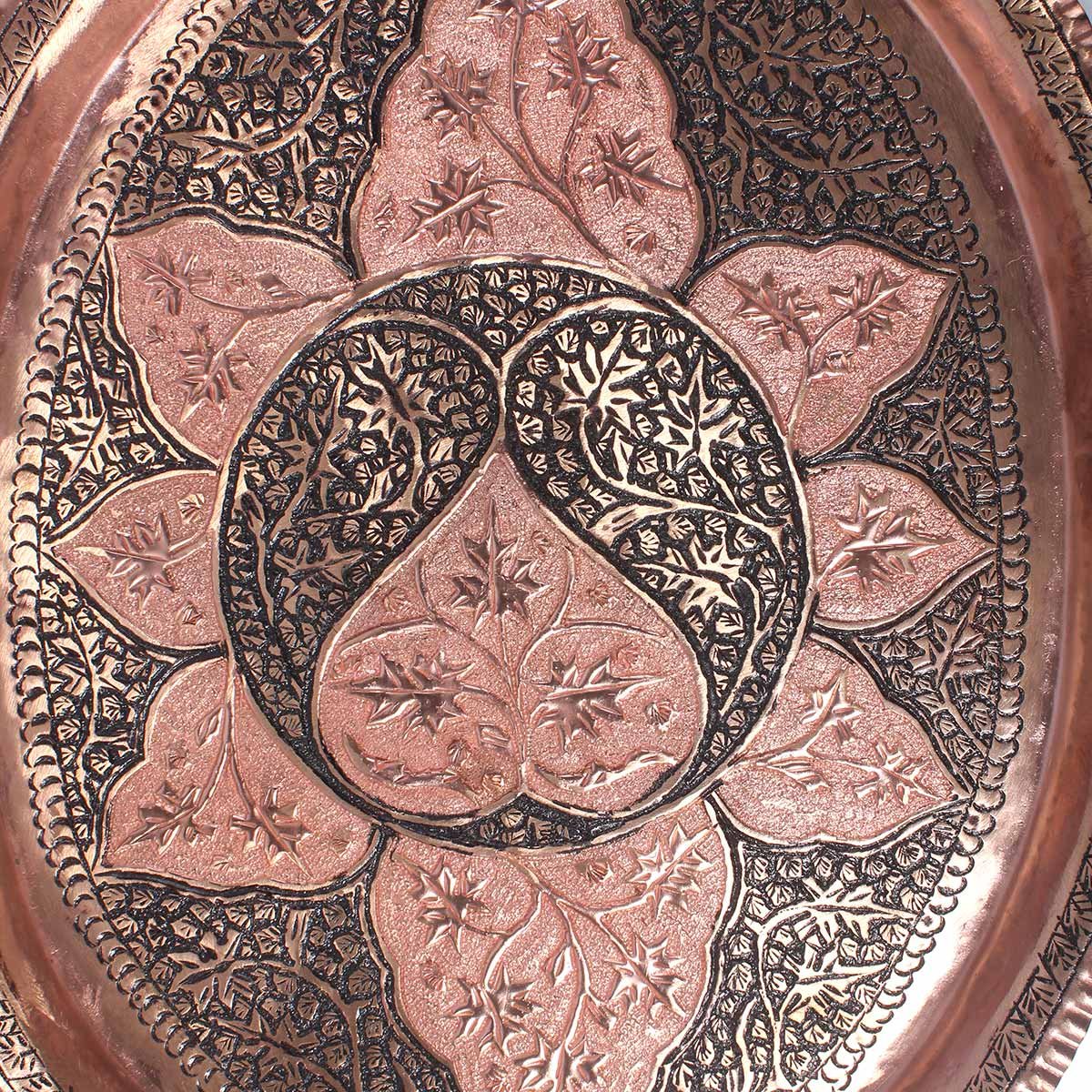 Kandkaer Copper Tray | Serving Tray | Hand Engraved