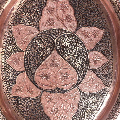 Kandkaer Copper Tray | Serving Tray | Hand Engraved