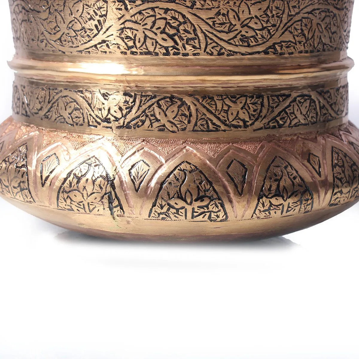 Kandkaer Copper Handi With Lid | Single Piece | Hand Engraved