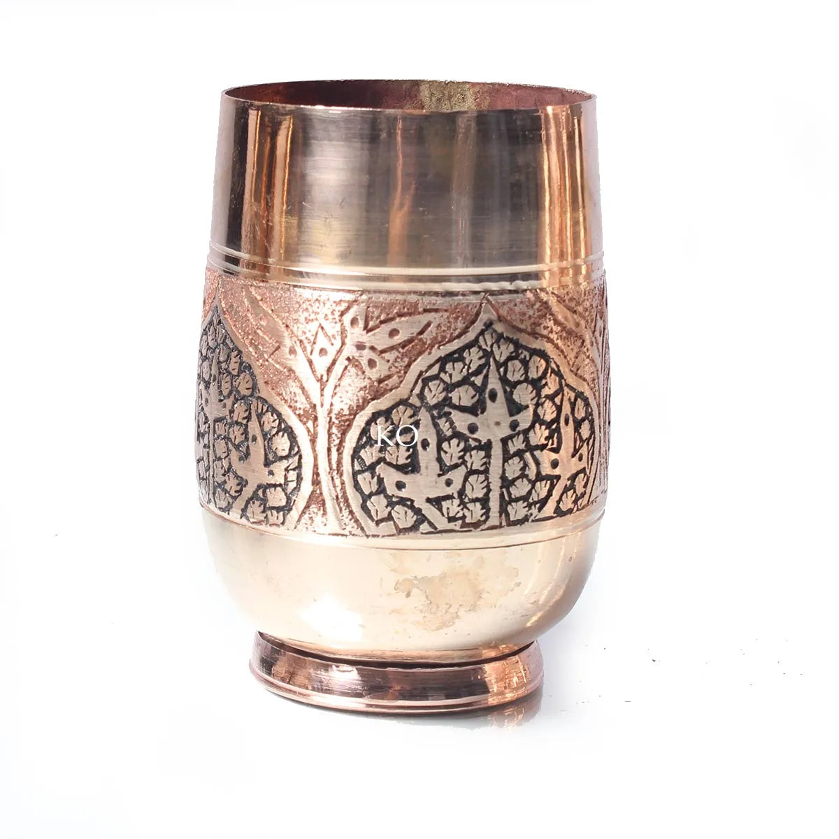 Copper Jug Set | Set of 6 Glasses | Hand Engraved