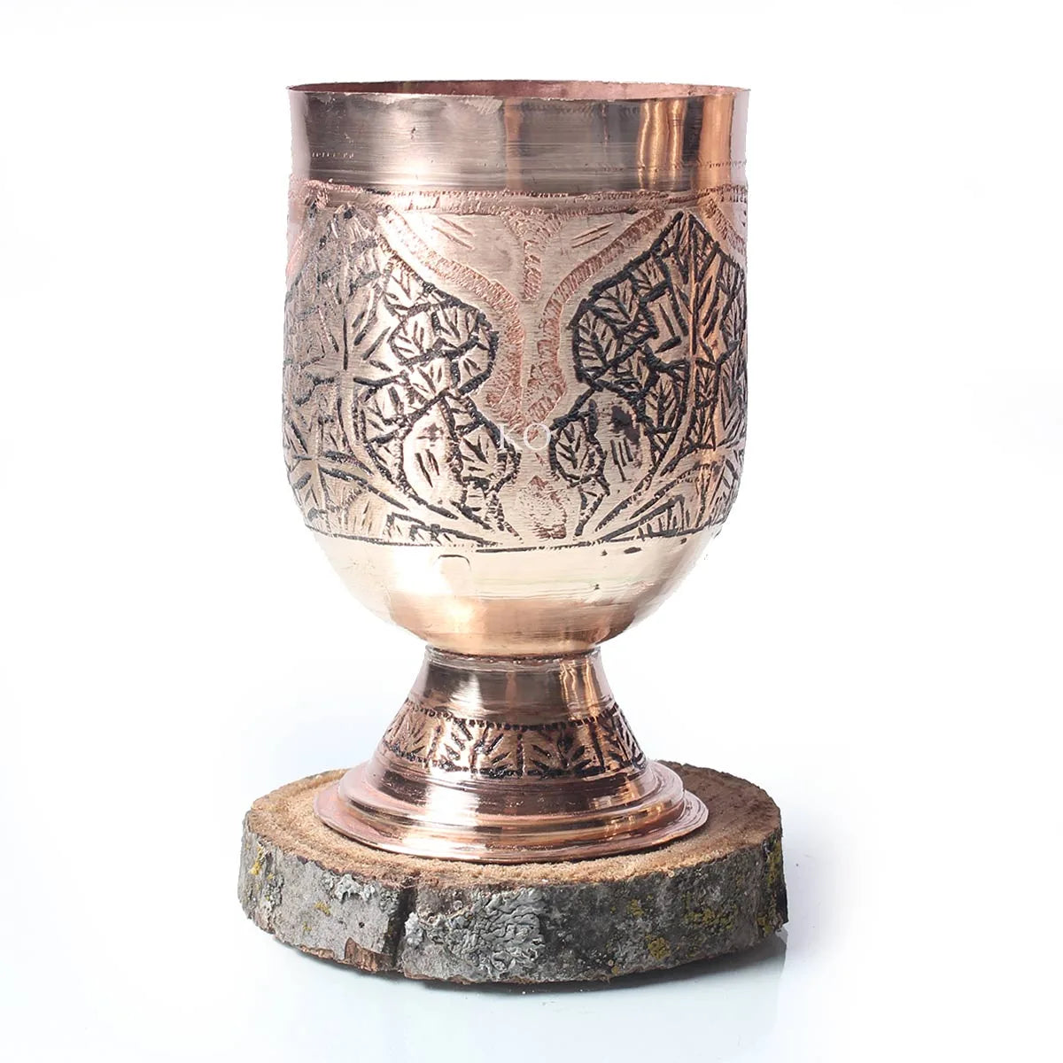 Kandkaer Copper Jug Set | Set of 6 Glasses | Hand Engraved