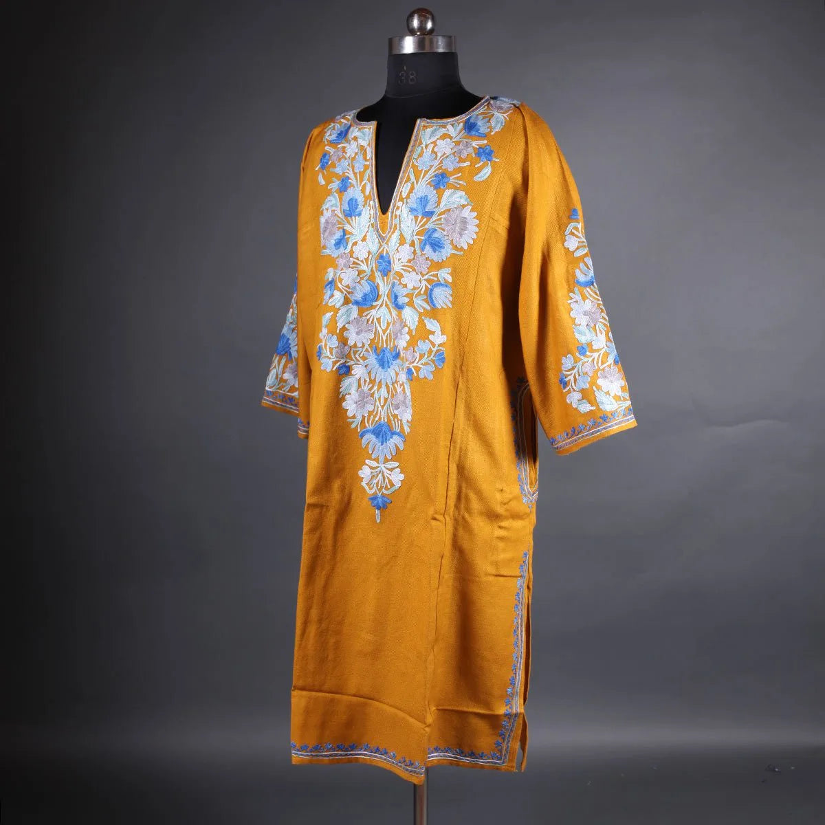 Musturd Aari Embroidery Phiran