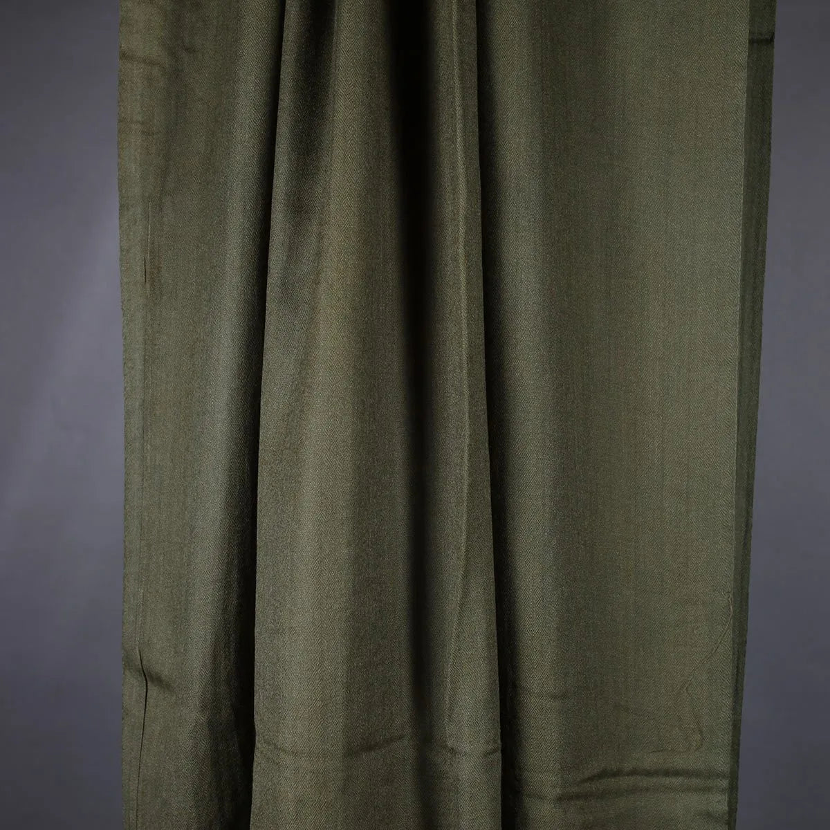 Pine Green GI Certified Handwoven Pashmina Stole