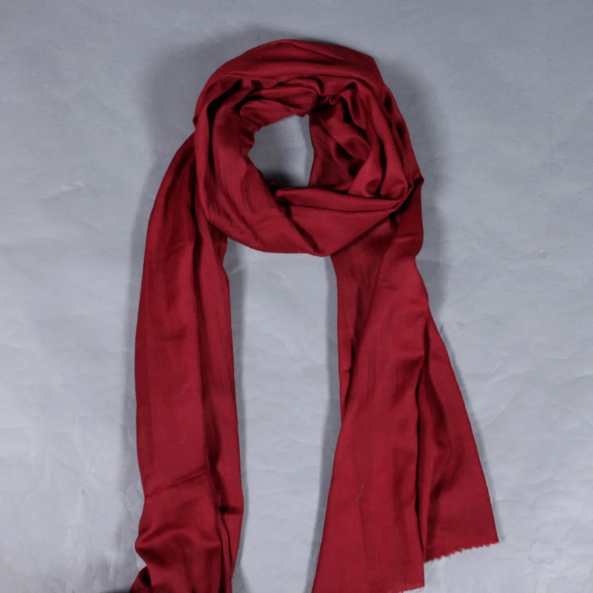 Barn Red GI Certified Handwoven Pashmina Stole