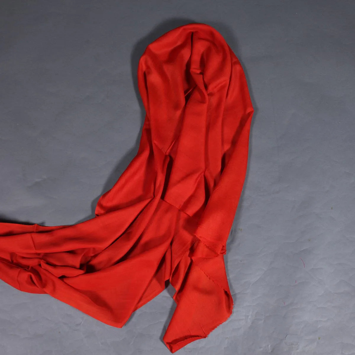 Candy Red GI Certified Handwoven Pashmina Stole