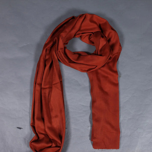 Ruby Red GI Certified Handwoven Pashmina Stole