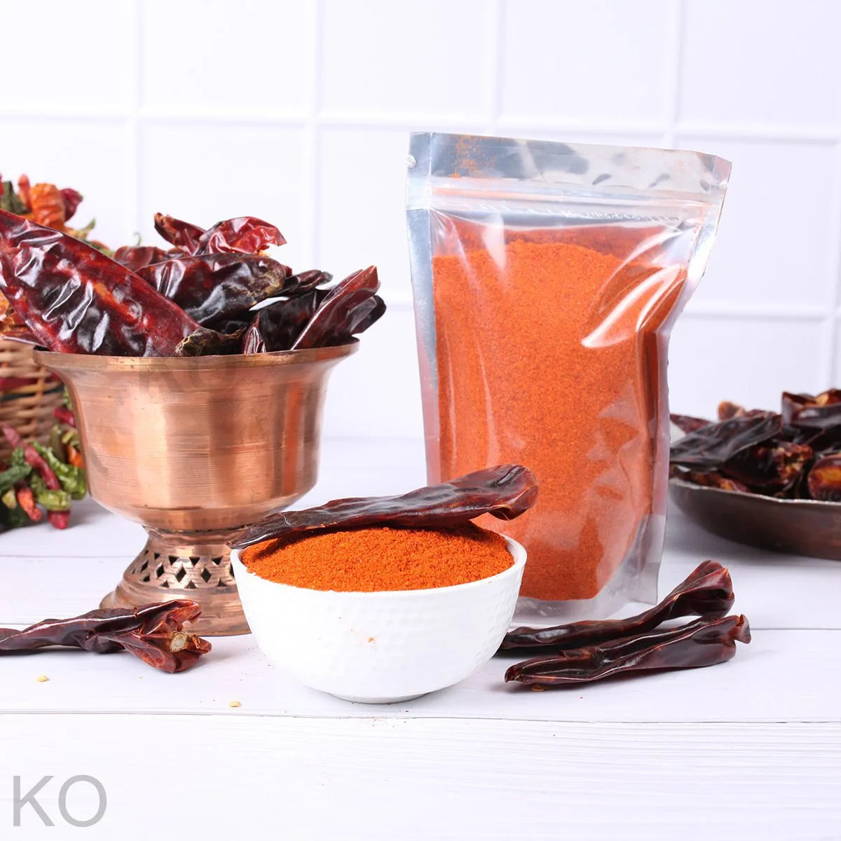 Kashmiri Red Chilli Powder (400gms)