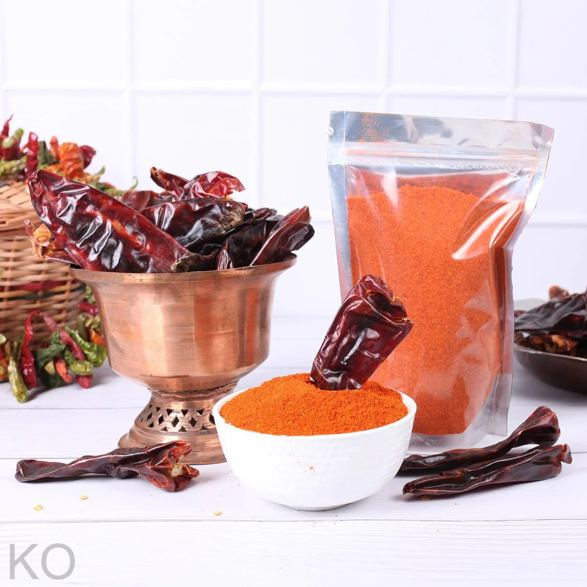 Kashmiri Red Chilli Powder (400gms)