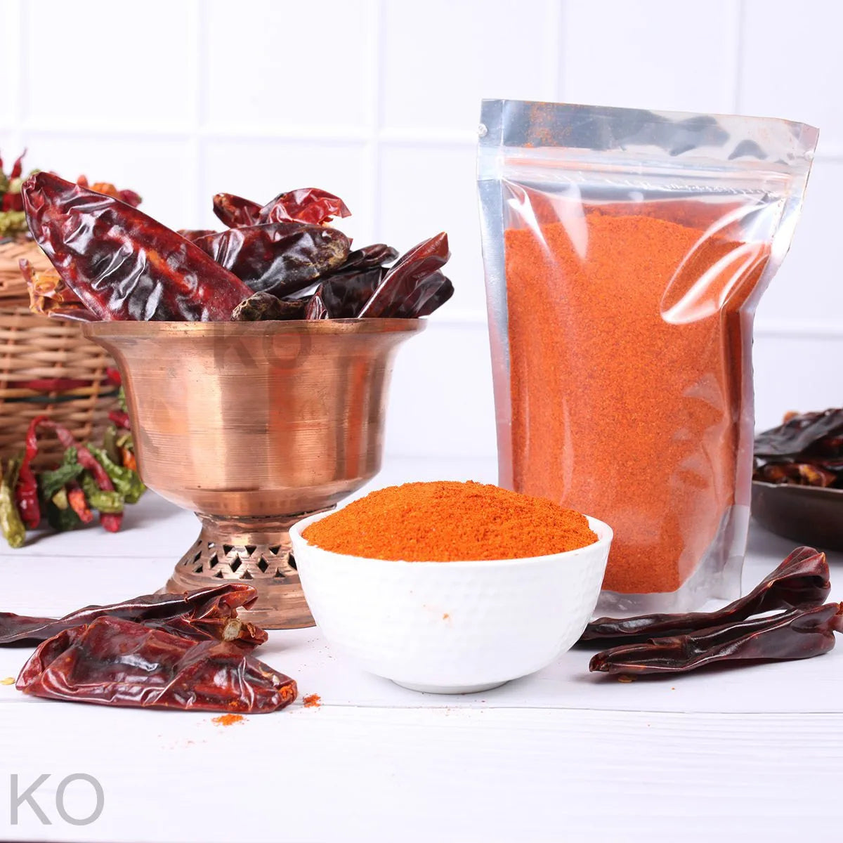 Kashmiri Red Chilli Powder (400gms)