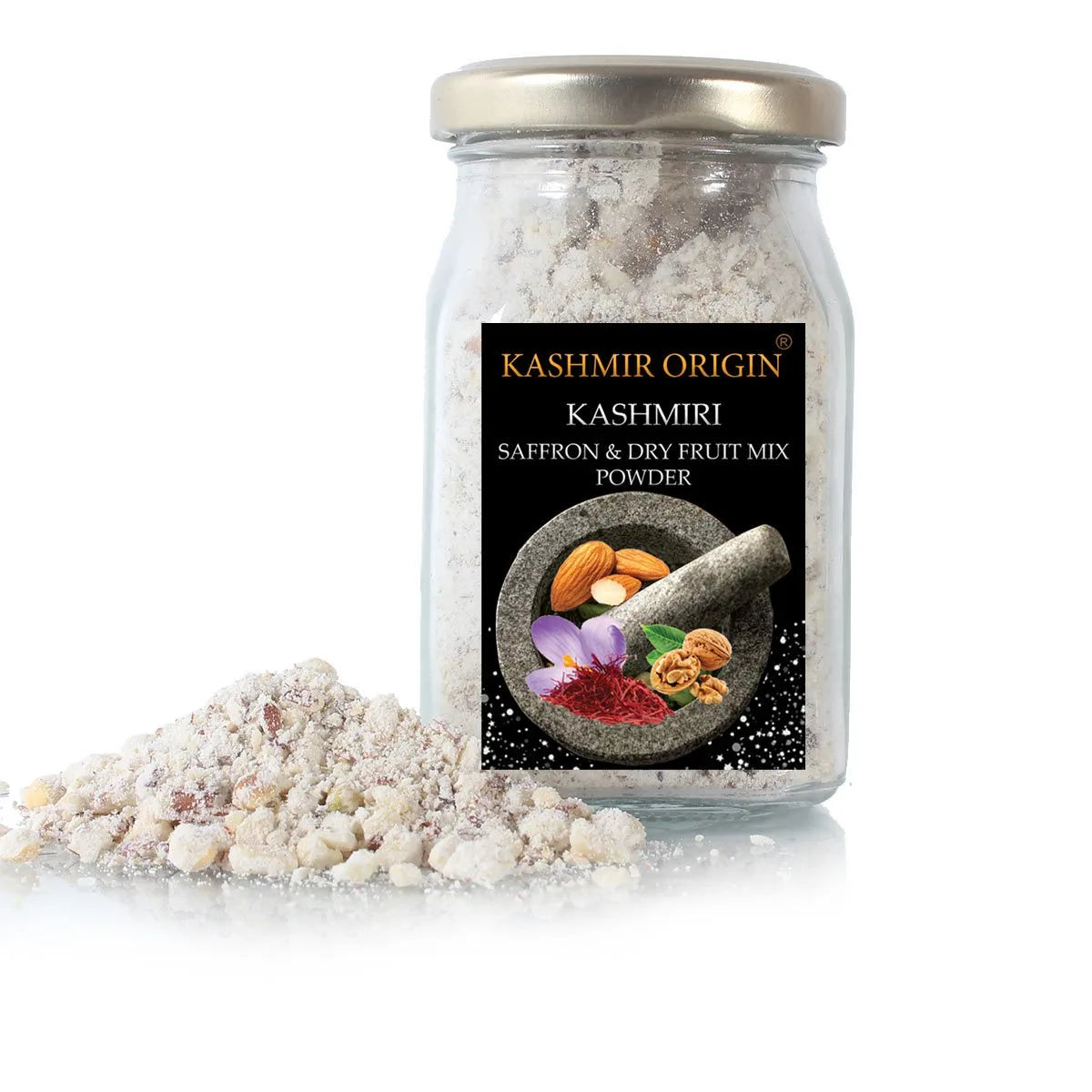 Kashmiri Saffron Dry Fruit Mix Powder |100gms