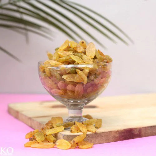 Dried Golden Raisins | Pilli Kishmish