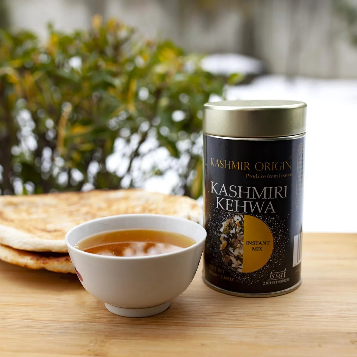 Kashmir origin |Kashmiri Kahwa Instant Mix 250 GMS| Blended with Saffron, Cinnamon, cardamom, Green tea & sugar