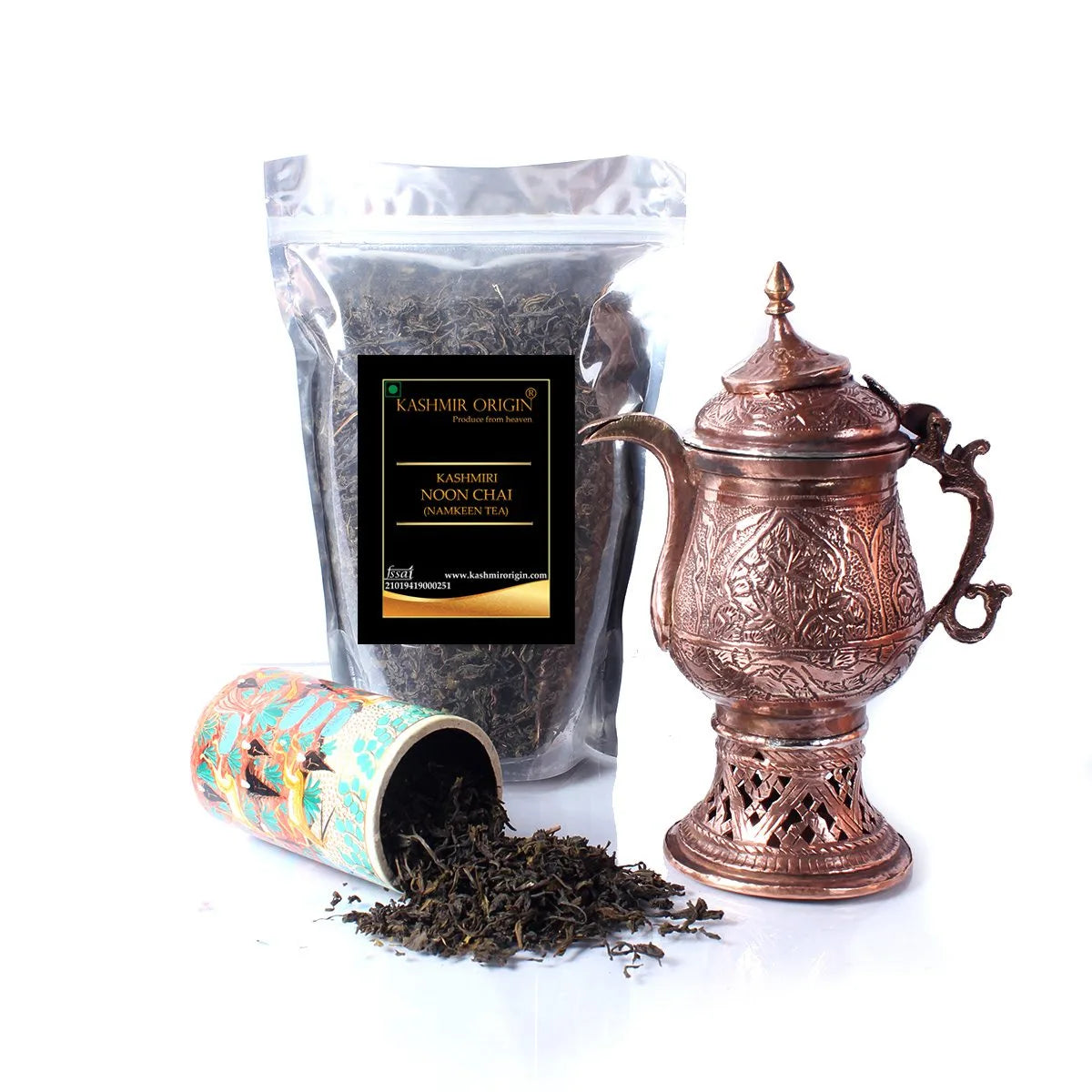 Kashmir Origin | Kashmiri Namkeen Tea | Noon Chai | Pink Tea | Sheer Chai | Samovar Tea | Kashmiri chai |  400grams