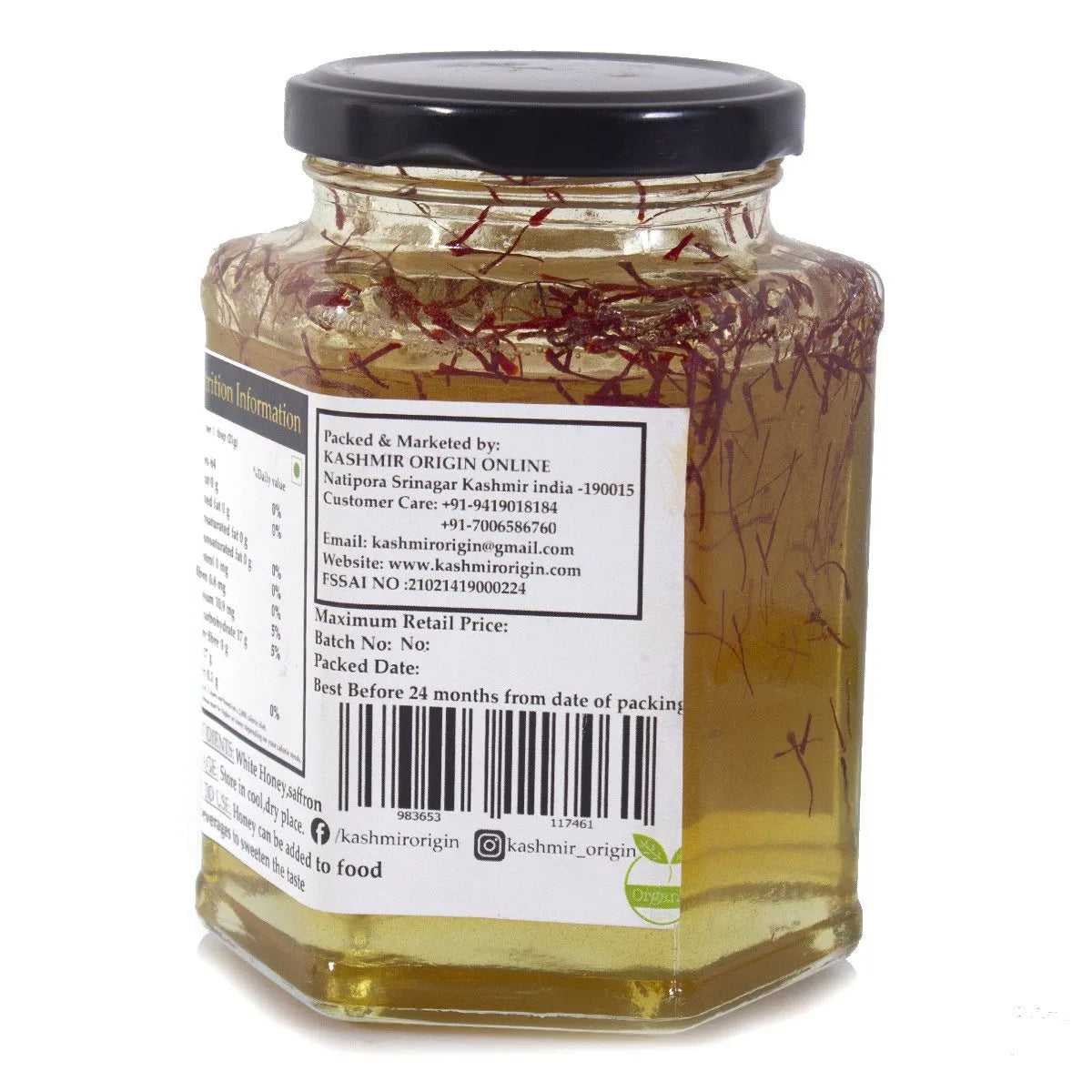 Saffron Infused Honey | 500gms